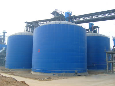 招远水泥钢板库改造