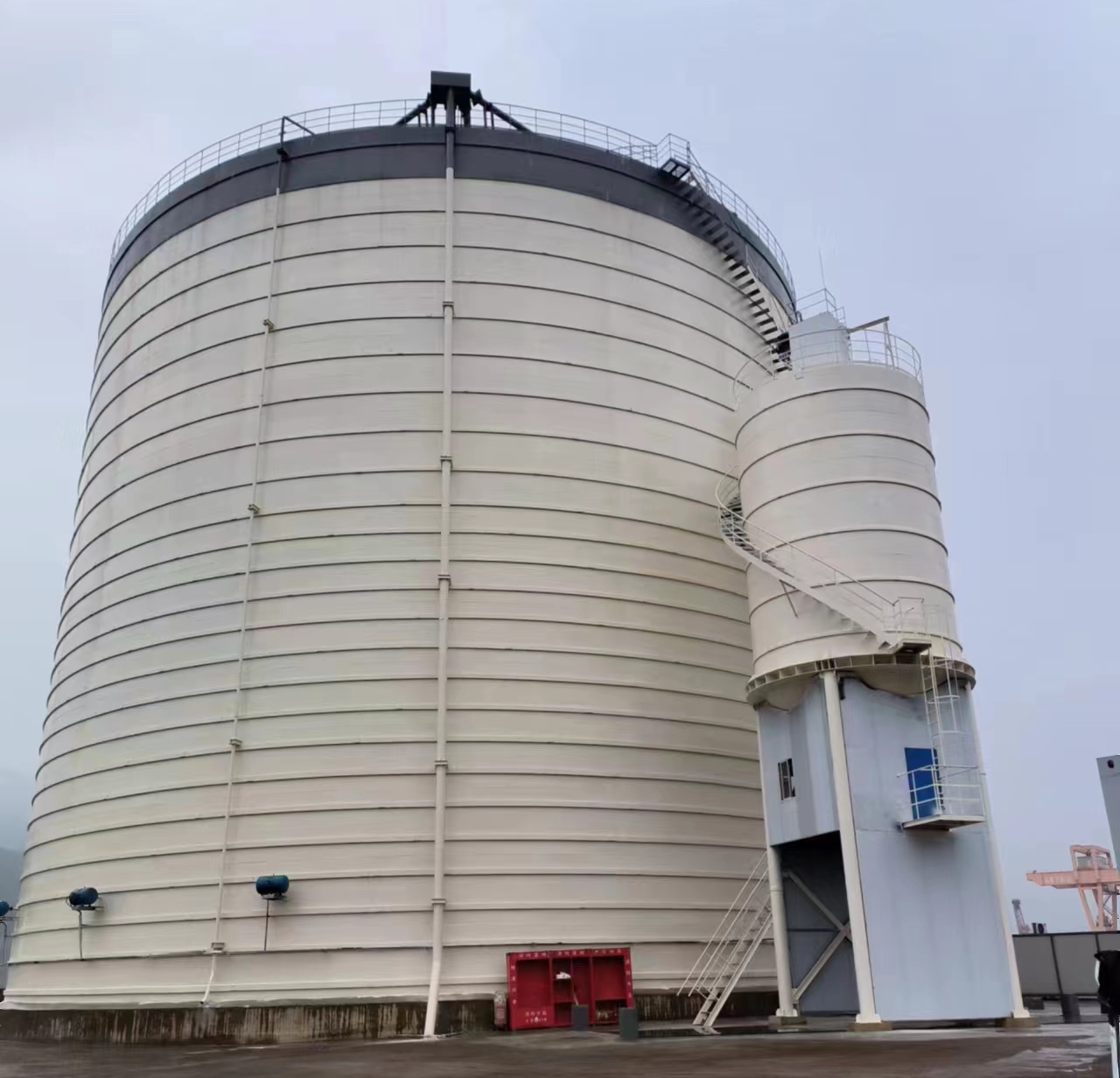 招远10万吨水泥钢板库