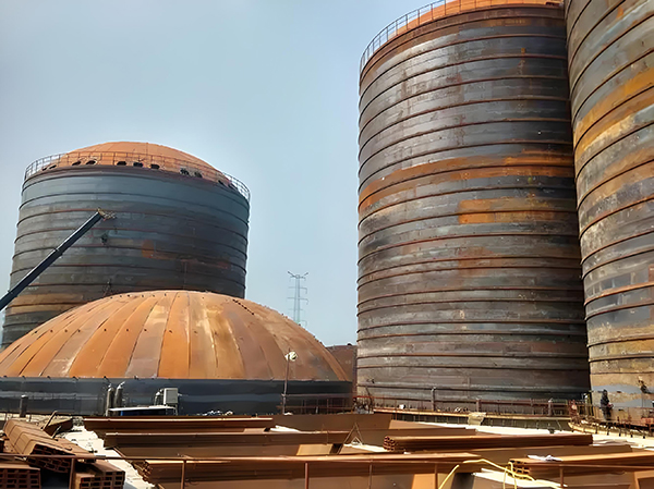 招远焦粉钢板仓